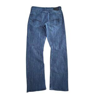 Mavi‎ Jeans Matt Mens 31x32 Relaxed Straight Leg Blue Med Wash Stretch Denim